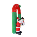 Inflatable Xmas Snowman Airblown Santa 8 FT Yard Decorations